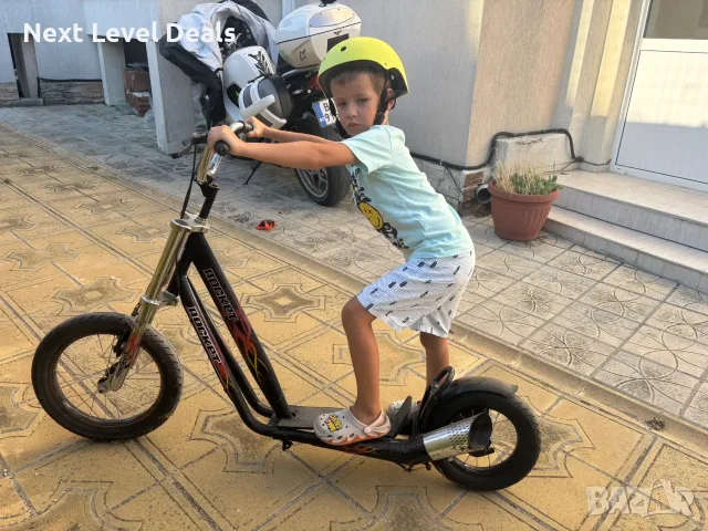 🔥 УНИКАЛНА АМЕРИКАНСКА ТРОТИНЕТКА „ROCKET“ В СТИЛ ЧОПЪР, снимка 2 - Велосипеди - 55495075