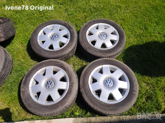 ПРОМОЦИЯ АЛУМИНИЕВИ ДЖАНТИ за VW POLO BBS 5x100 14 цола.Отлично състояние., снимка 5 - Гуми и джанти - 54810642