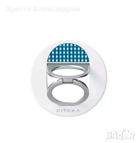 2 Оригинални Магнитни Ринга / Стойка PITAKA MagSafe Phone Ring Holder - 2 цвята