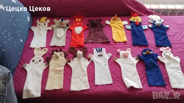 Кукли ръкавици за куклен театър 