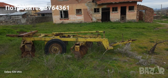 сеалка 4 м, дискова брана 2,2 пръскачка