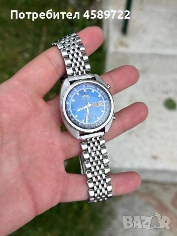 SEIKO Хронограф 1976, снимка 2 - Мъжки - 55137810