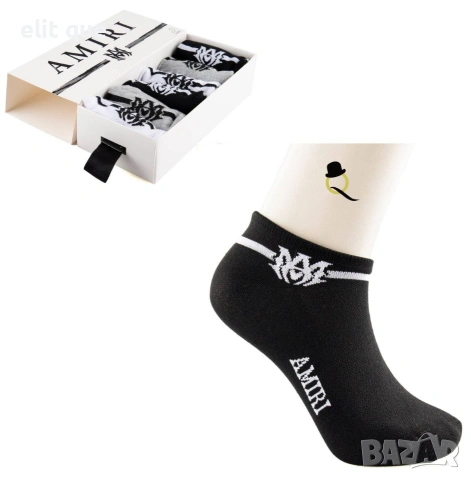 чорапи в кутия nike diesel off Burberry Jordan karl lefenfeld , снимка 16 - Дамски чорапи - 55236720