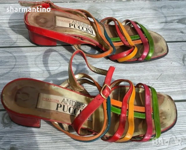 Andrea Puccini N 35,5 Italy кожени сандали