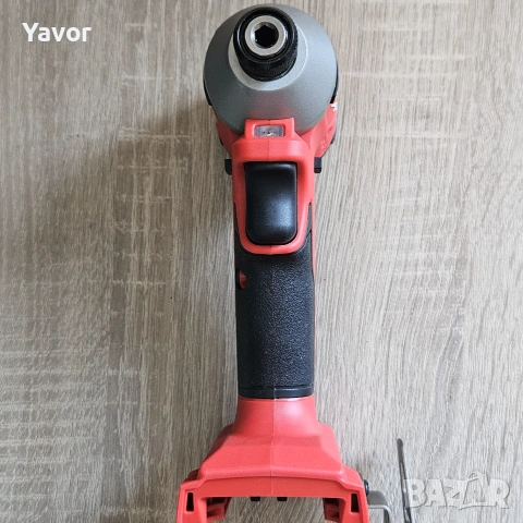 Акумулаторен ударен гайковерт Milwaukee M18BLIDRC-0, 18 V, 190 Nm, ¼″ HEX, без батерия и зарядно, снимка 3 - Винтоверти - 54072182