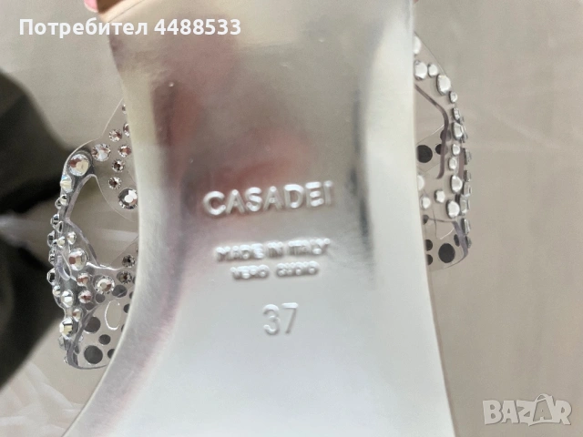 Дамски сандали CASADEI Италия, снимка 4 - Сандали - 50593407