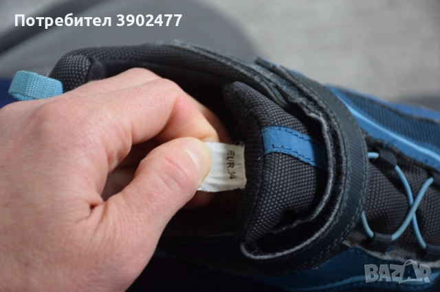 Обувки Quechua за момче, размер 34, снимка 6 - Детски маратонки - 54302897