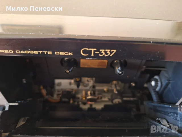 PIONEER CT 337 STEREO CASSETTE DECK.MADE IN JAPAN., снимка 5 - Декове - 55424153