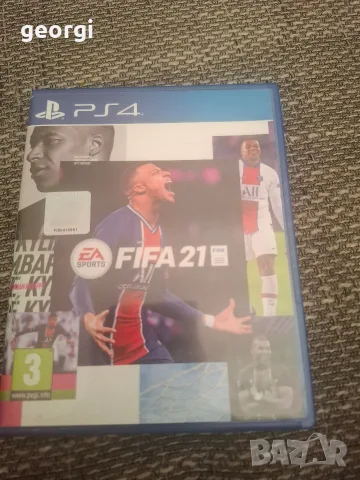 игра FIFA 21 PS4