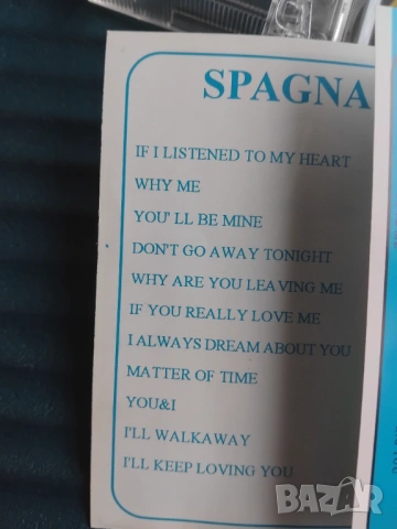 Spagna – Matter Of Time - аудио касета dance музика, снимка 2 - Аудио касети - 54092587