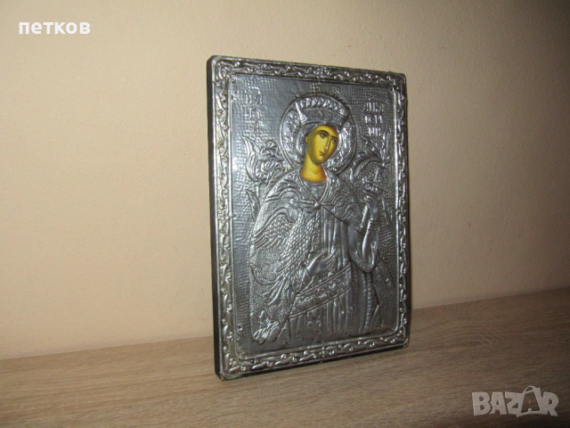 гръцка икона, снимка 2 - Икони - 54410657