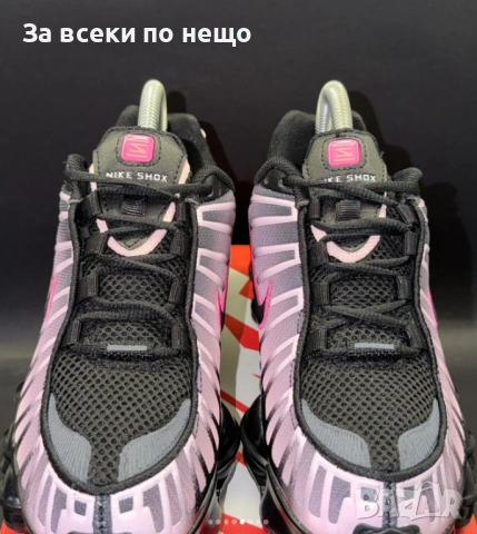Nike Shox TL Black Playful Pink Дамски Маратонки С Кутия👟Дамски Спортни Обувки Код Kixie5
