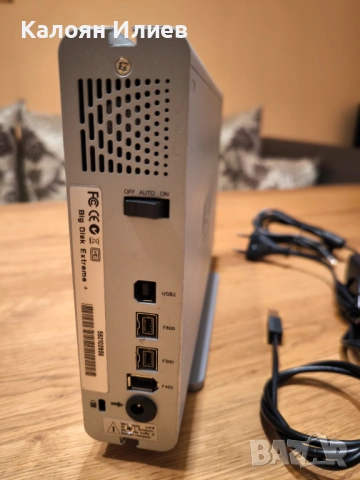 Външен хард диск LaCie Big Disk Extreme+ 640GB, снимка 3 - Твърди дискове - 54413301