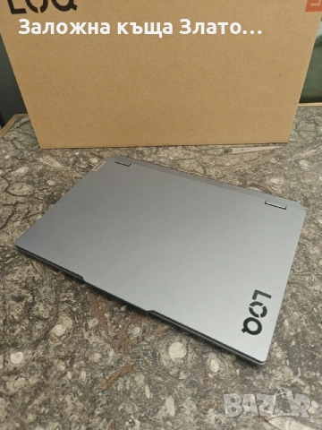 Неупотребяван лаптоп Lenovo LOQ 15ARP9 с гаранция до 2027г. и мишка, снимка 2 - Лаптопи за игри - 55214631