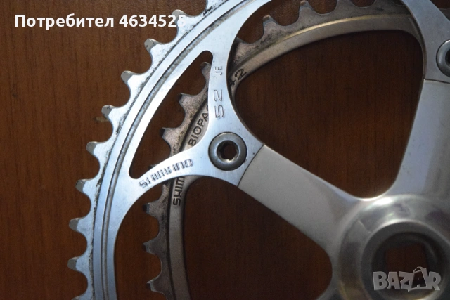 Ретро Шосейни Курбели Shimano Dura Ace 7400, снимка 2 - Части за велосипеди - 55063312