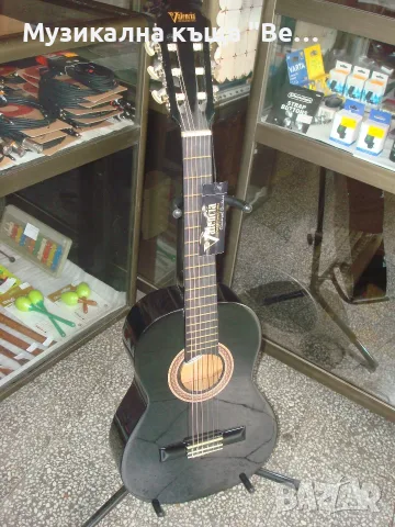 Класическа китара Valencia VC102 BK, Размер 1/2, снимка 10 - Китари - 39101398