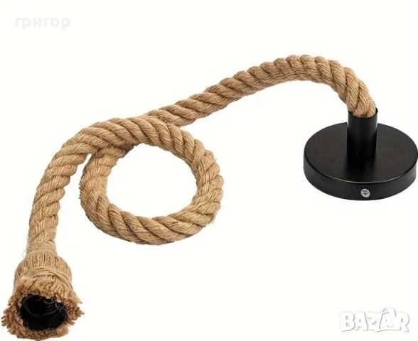 интериорно въже с фасонка , снимка 2 - Полилеи - 53999891