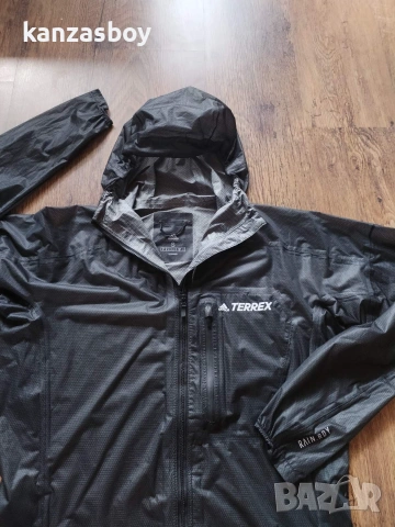 Adidas Men's Agravic Rain Jacket - ултралека мъжка мембрана КАТО НОВА С, снимка 8 - Спортни дрехи, екипи - 55268844