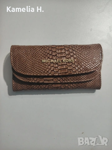 Кафяво дамско портмоне Michael Kors 