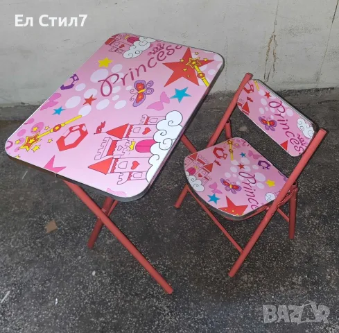 Детски чин с герои Калинката и Котарака,животни,пътища,принцеси📌, снимка 3 - Мебели за детската стая - 54698703
