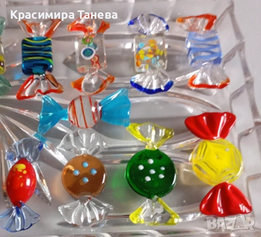 Стъклени бонбони !, снимка 3 - Антикварни и старинни предмети - 54573723