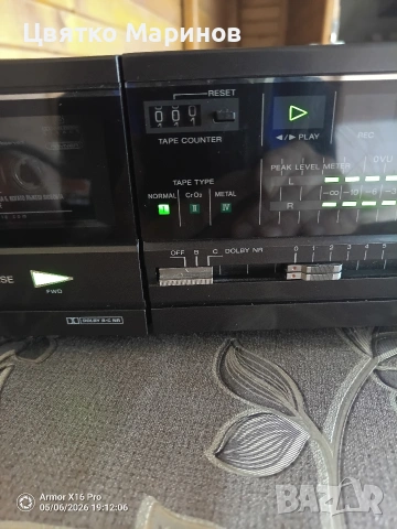 Реверсивен касетен дек Sony TC-V55R, снимка 5 - Декове - 54458803