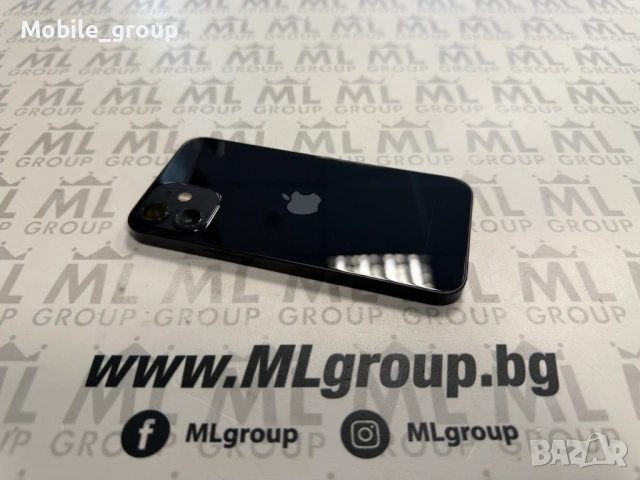 #MLgroup предлага iPhone 12 Mini 64GB Midnight 79%, втора употреба