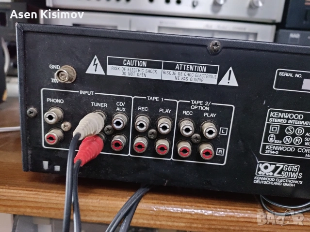 Kenwood ka-87, снимка 10 - Ресийвъри, усилватели, смесителни пултове - 54657283