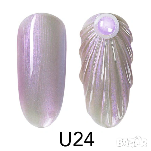  VENALISA UV LED Seashell Gel / гел лак перла ефект, снимка 3 - Продукти за маникюр - 28330672