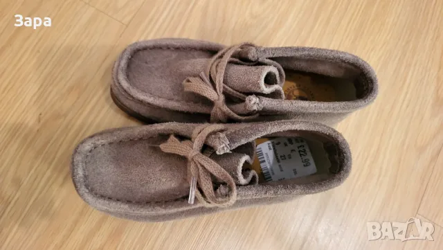 нови кожени обувки Clarks, 27ми номер, снимка 4 - Детски обувки - 55484719