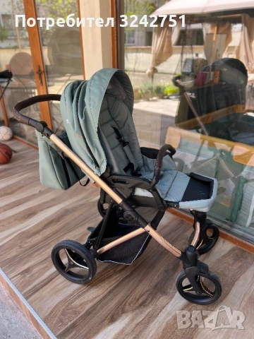 Бебешка количка 2 в 1 Bebetto Flavio Premium  Class, снимка 12 - Детски колички - 54342095