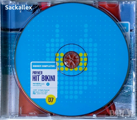 Payner hit bikini 2007, снимка 2 - CD дискове - 54902692
