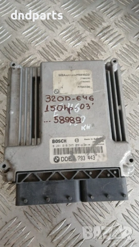 Компютър BMW 320D E46 2003 7793443 0281010565