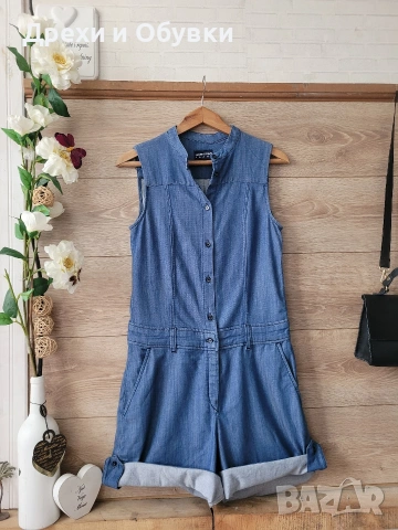 Летен гащеризон EMPORIO ARMANI JEANS , снимка 4 - Гащеризони - 55067510