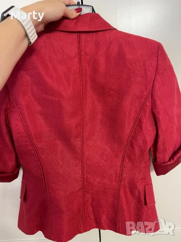 Ленено сако Zara, снимка 3 - Сака - 54717907