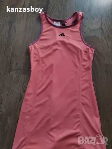 adidas Girls' Club Dress (Orange) - страхотна юношеска рокля 11-12год. КАТО НОВА, снимка 5 - Детски рокли и поли - 55365027