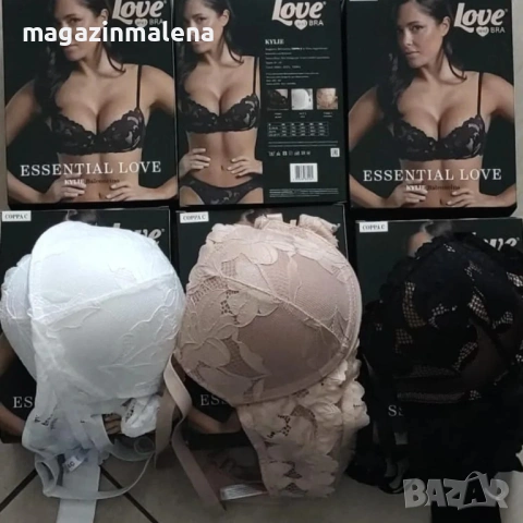Love and bra 70C,75C,80C,85C италиански черен,телесен,перленобял сутиен без подплънки сутиени с , снимка 4 - Бельо - 17701621