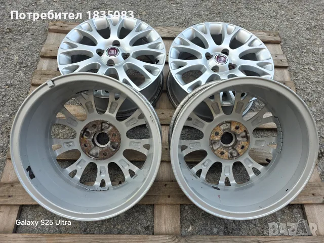 Лети джанти 15ки 4х100 Fiat, снимка 10 - Гуми и джанти - 55179640
