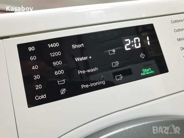 Miele W1 Excellence Пералня PowerWash Миеле 12м Гаранция, снимка 2 - Перални - 54435941