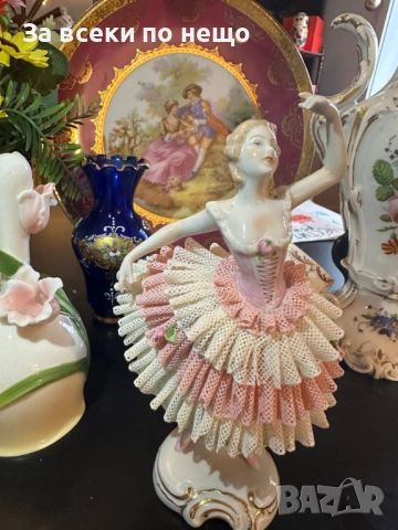 Dresden Lace Germany  производство след 1949 г Код P2107, снимка 9 - Декорация за дома - 54153408