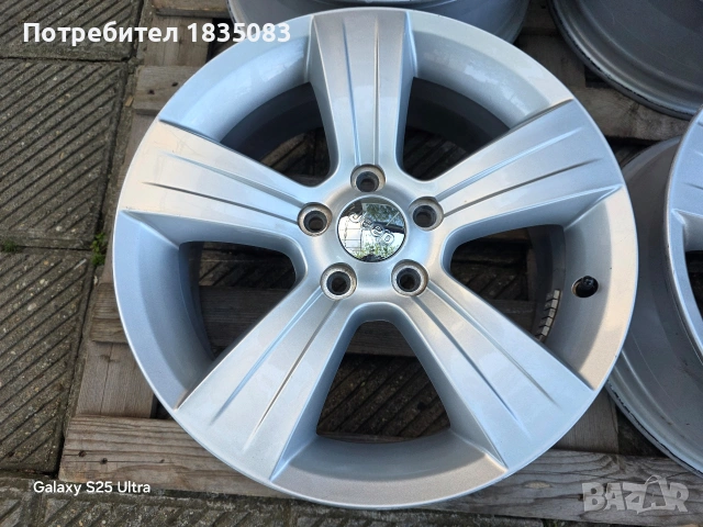 Лети джанти 17ки 5х114.3 Jeep, снимка 5 - Гуми и джанти - 54445076