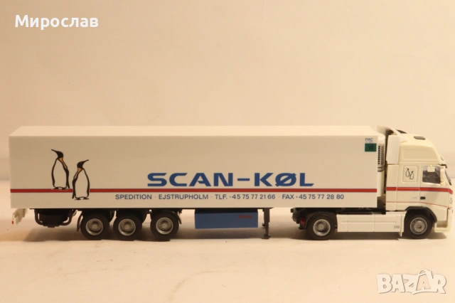 AWM H0 1/87 VOLVO TIR THERMO KING ВЛЕКАЧ КАМИОН МОДЕЛ, снимка 9 - Колекции - 54029499