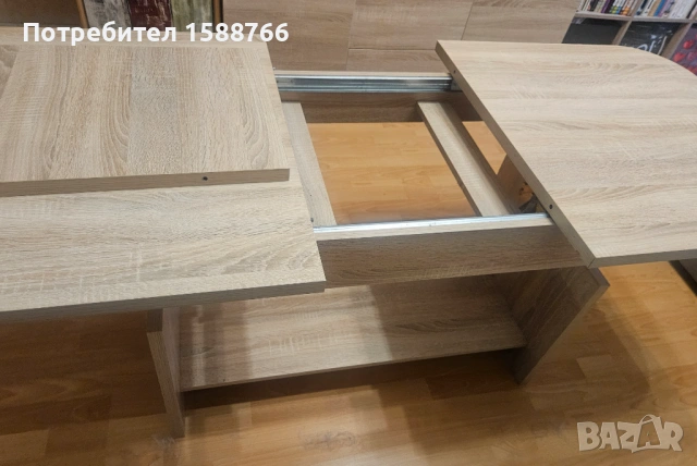 Разтегателна трапезна/холна маса Xora, снимка 5 - Маси - 54609384
