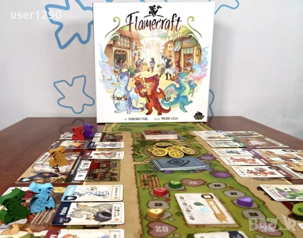 настолна игра Flamecraft, снимка 3 - Настолни игри - 54671653