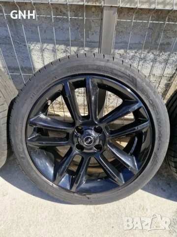 Джанти GM 17 цола , 4х100 , 7j , et44 , 215/45/17 Opel , Honda, снимка 3 - Гуми и джанти - 54576274