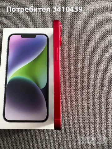 Apple Iphone 14 128gb Red 100% батерия като нов, снимка 5 - Apple iPhone - 54781608