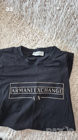 Тениска Armani Exchange L, снимка 3 - Тениски - 54584609