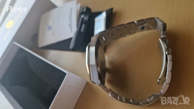 изчистен нов мъжки часовник sapphero royal oak водоустойчив, снимка 4 - Мъжки - 55673485