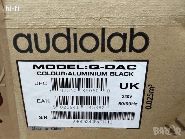 Audiolab Q-DАС / preamp / headphone amp / usb dac, снимка 16 - Ресийвъри, усилватели, смесителни пултове - 55179414