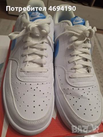 Оригинални мъжки кецове Nike Court Vision, снимка 4 - Маратонки - 55015557